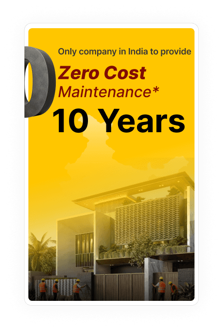 10 Years Zero Cost Maintenance