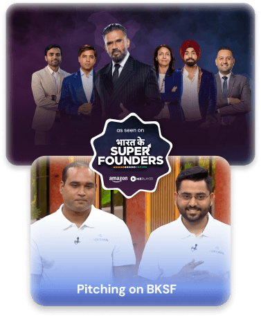 Indecimal backed by Bharat Ke Super Founders - As seen on Amazon Prime Video and MX Player