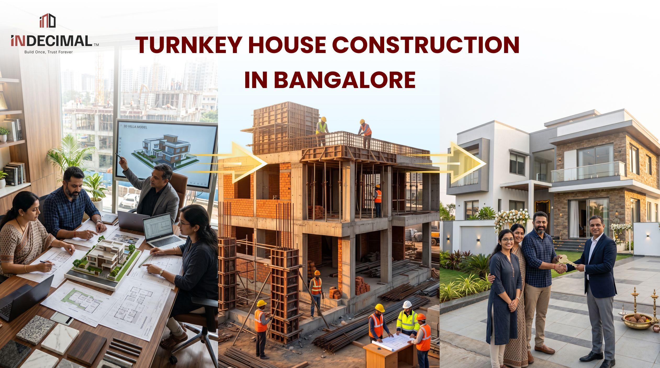 Turnkey House Construction in Bangalore: Cost, Inclusions and What "Turnkey" Really Means