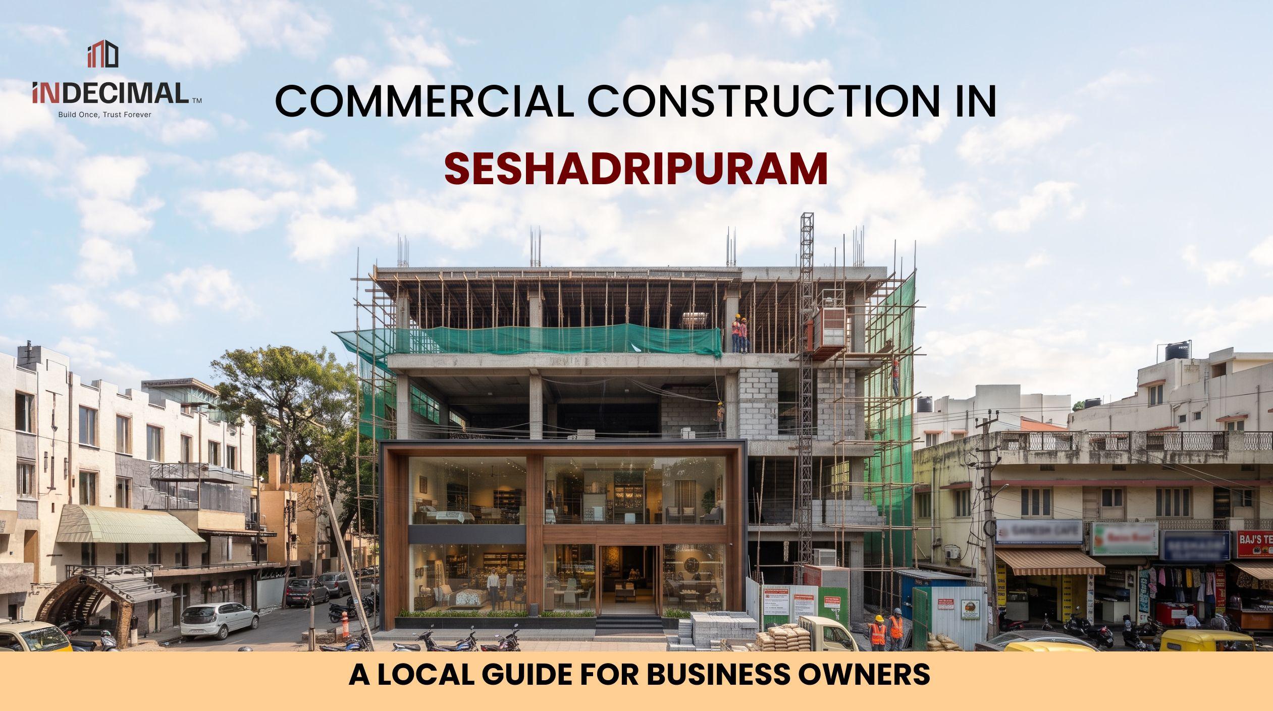 Commercial Construction in Seshadripuram: A Local Guide for Business Owners